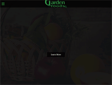 Tablet Screenshot of gardenfoodsmarket.com